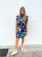 Tonya Navy Dress