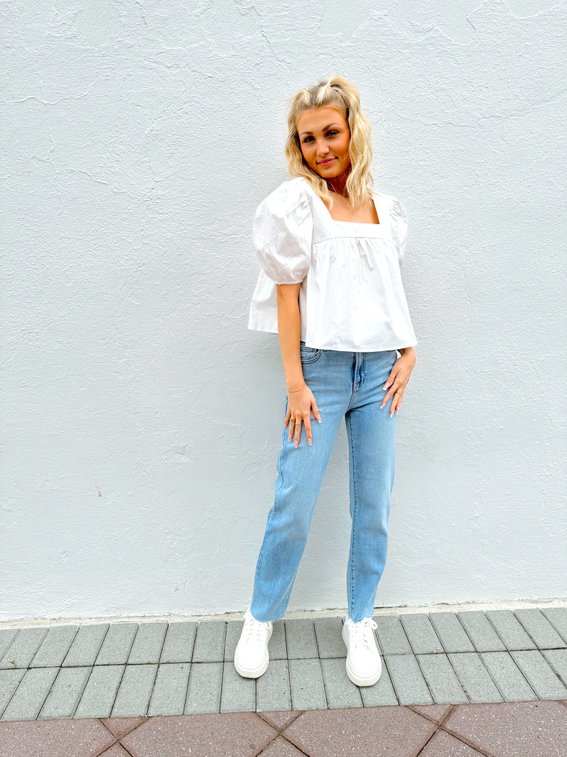 Harper White Top