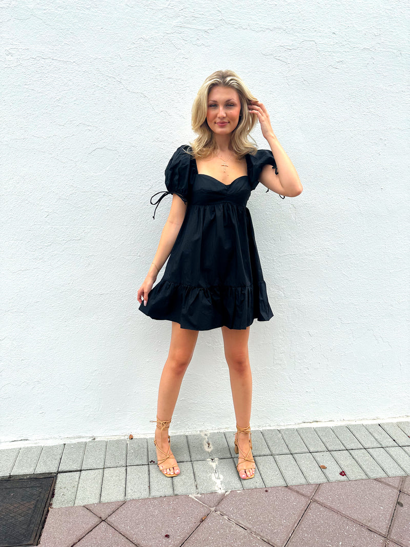 Wren Black Dress