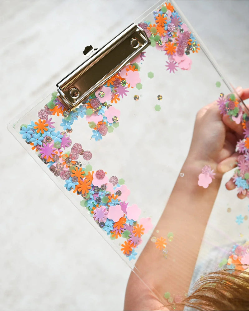 Flower Shop Confetti Clipboard