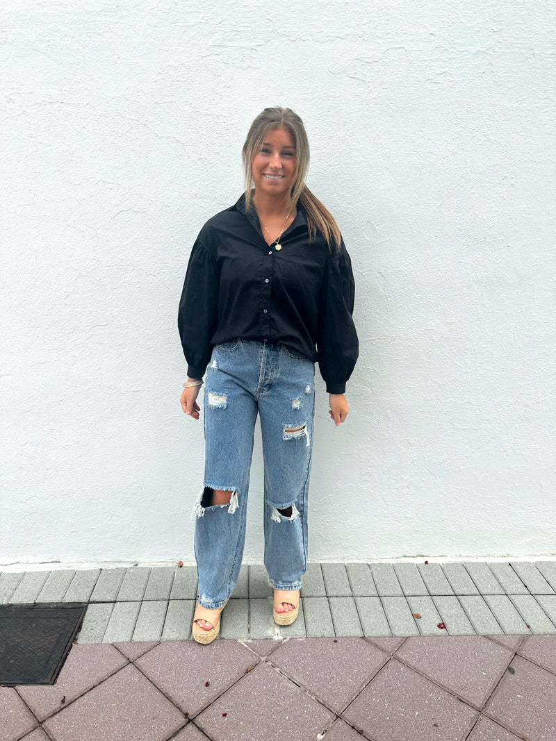Jana Black Top