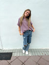 Maddie Mauve Top