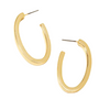 Thick Oval Hoops