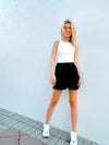 Janice Black Shorts