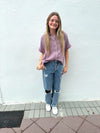 Maddie Mauve Top