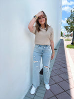 Odessa Cross Waist Jeans