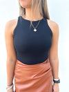 Knox Stretch Bodysuit Black