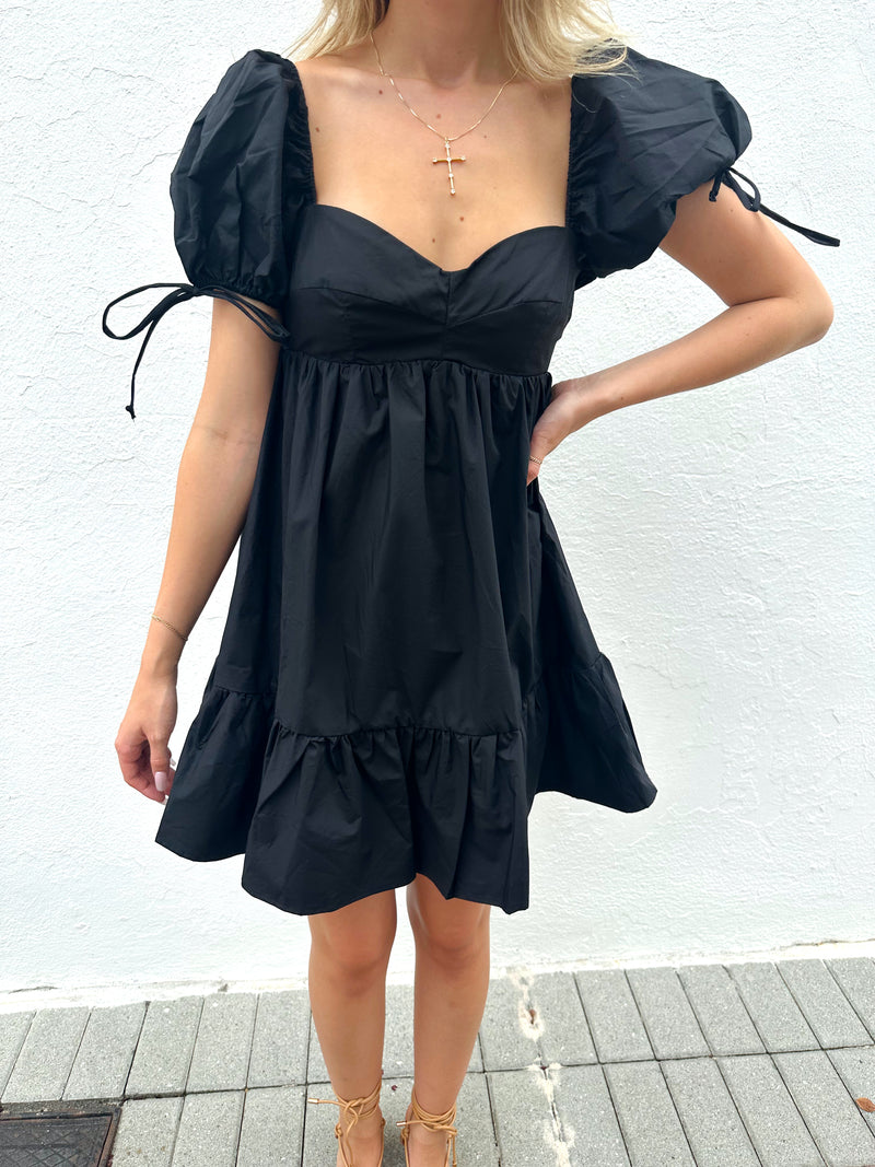 Wren Black Dress