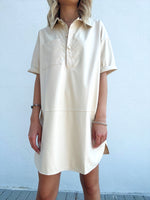 Alyce Shirt Dress Cream