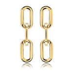 Jenna Link Earrings- Gold
