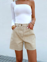 Zalin Beige Shorts
