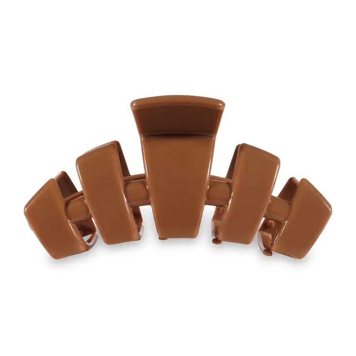 Teleties Claw Clip Large Caramel