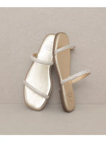 Lucy Gold Flats