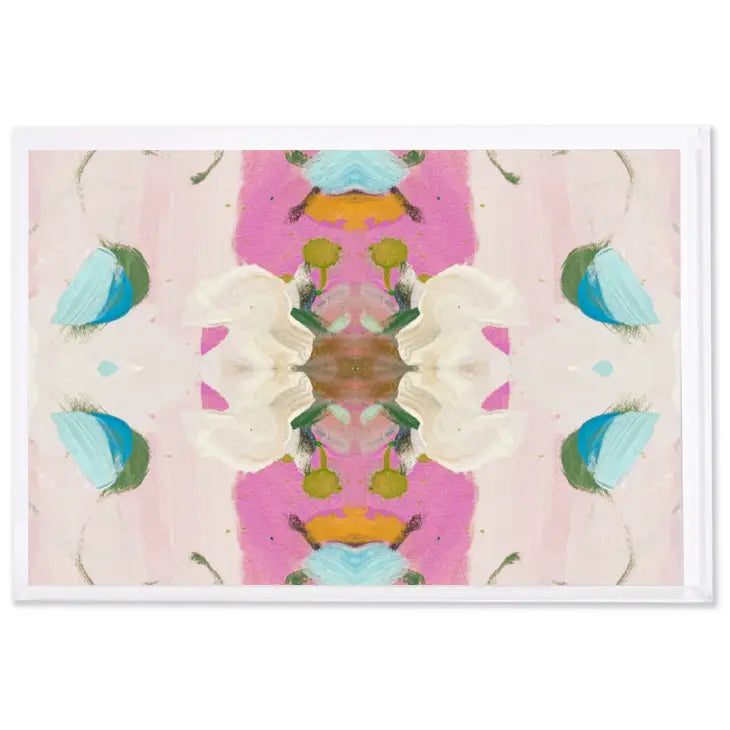 Monets Garden Pink Tray-Small