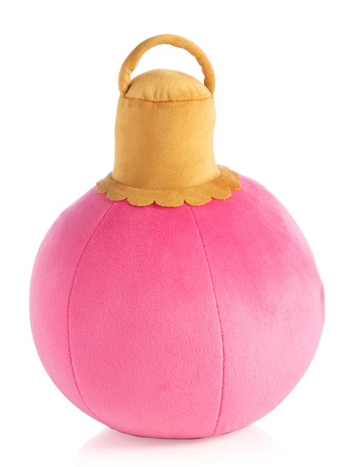 Merry Bauble Pillow Pink