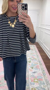 Nikki Striped Top