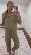 Maddie Olive Top