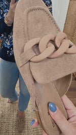 Anna Taupe Mules