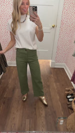 Mallory Green Pants