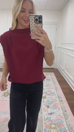 Donna Garnet Top