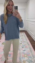 Kayla Blue Sweater