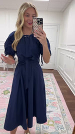 Kelly Navy Dress