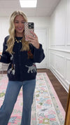 Hayden Navy Cardigan