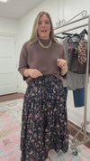 Allie Floral Skirt