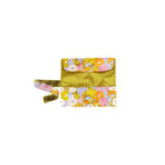 Small Roll Up Pouch- Gatherin Flowers