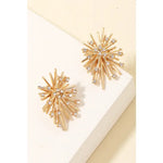 Rhinestone Starburst Earrings
