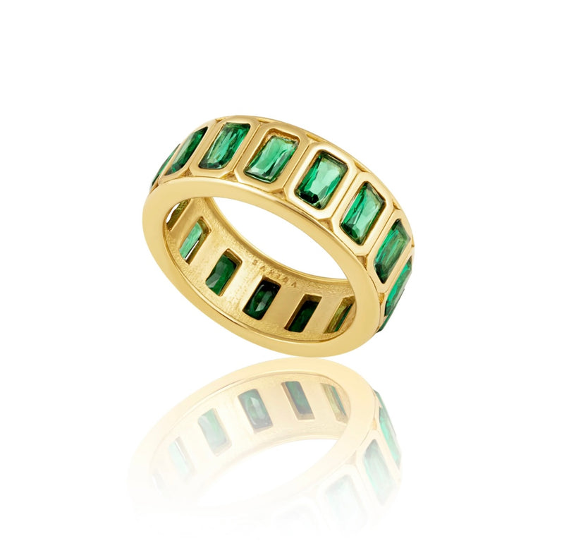 Peyton Ring Emerald- 7