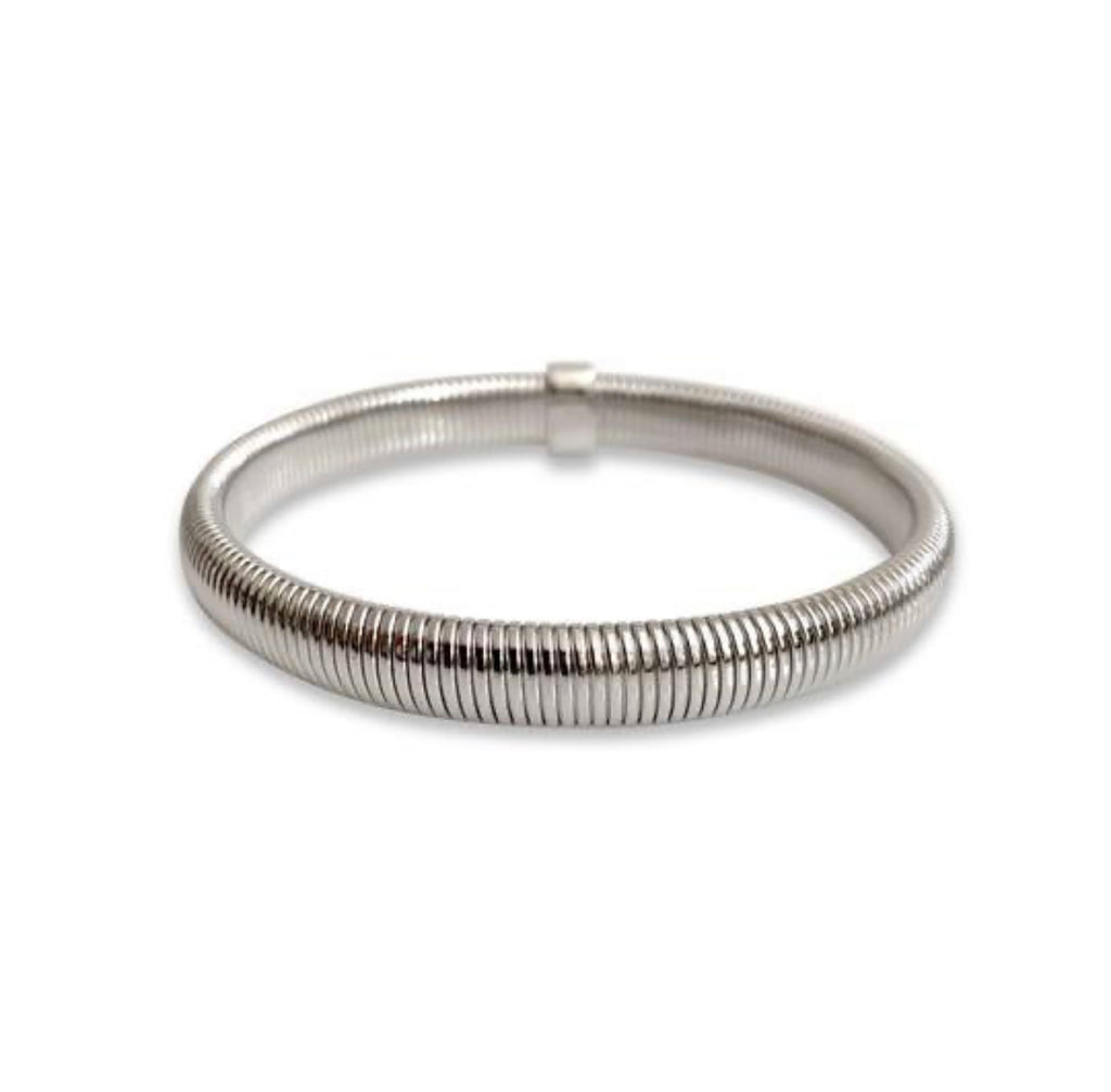 Vicky Snake Bracelet- Silver