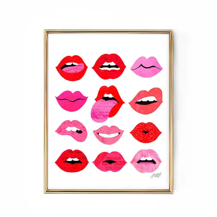 Lips of Love Print 5x7